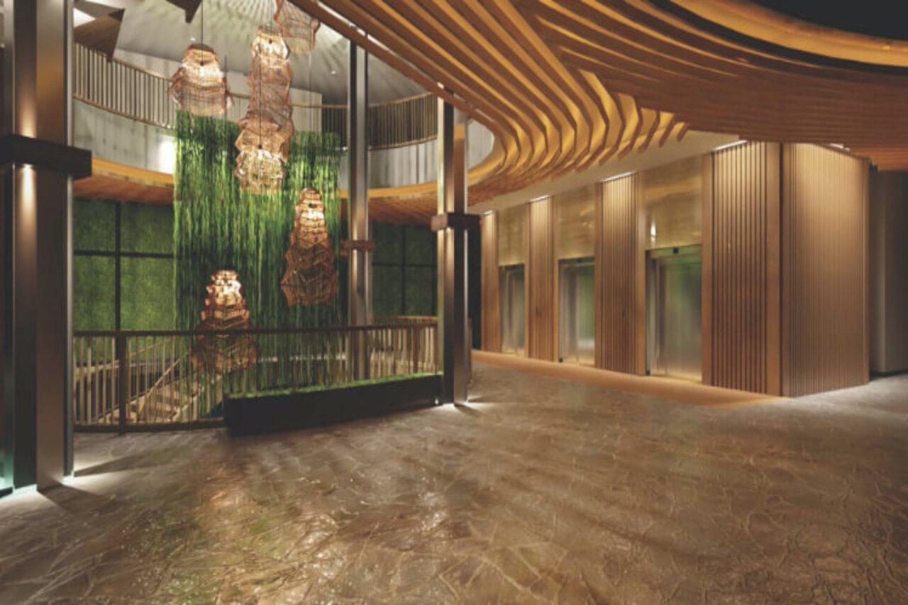 Hotel The Botanica Sanctuary Puncak Zewnętrze zdjęcie The lobby of the hotel